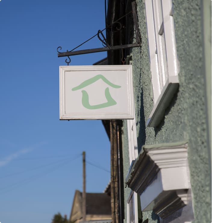 Needham Mortgage Centre Branch Sign outside